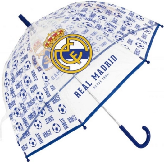 Transparenter Kinderregenschirm Real Madrid
