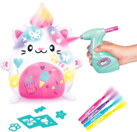 Airbrush-Effekt und mehr als 100 Schablonen
