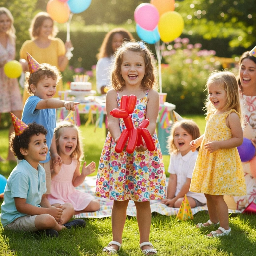 Set Modellierballons mit Pumpe
