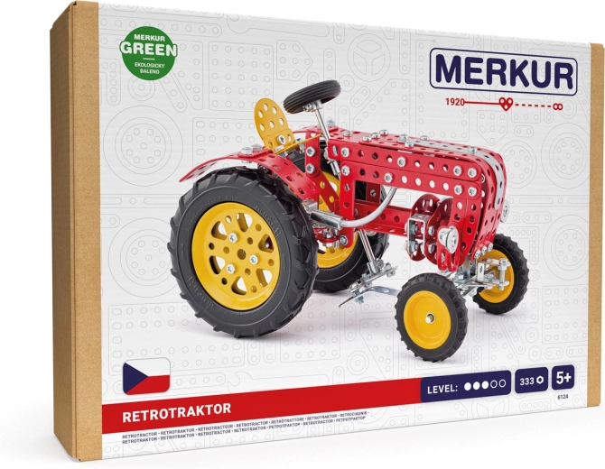 Merkur Retro-Traktor-Bausatz 333 Teile
