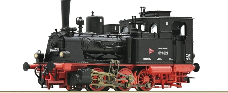 Dampflokomotive ROCO BR 89.70–75 DR H0