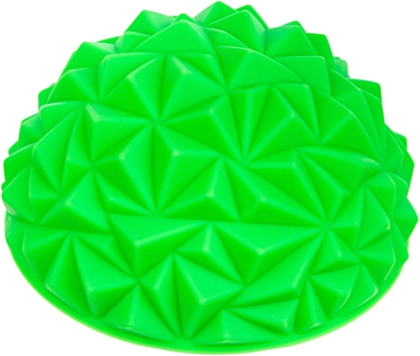 Sensorische Halbkugel für Massage – grün, Diamantoberfläche