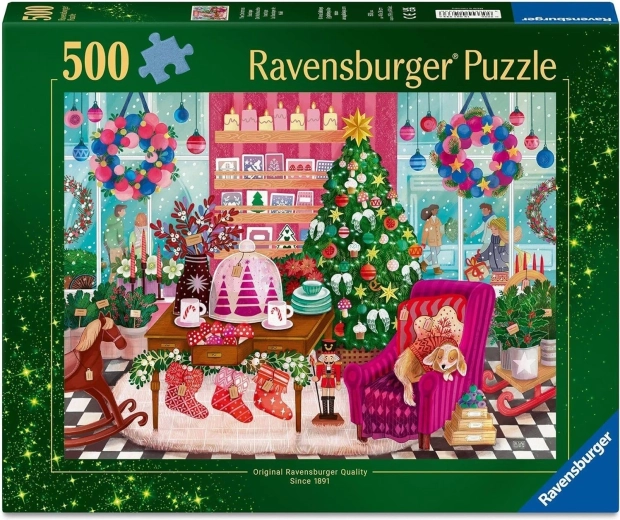 Ravensburger Puzzle Weihnachtsladen 500 Teile
