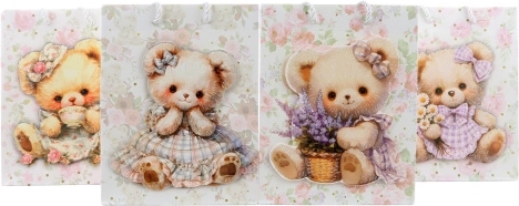 Geschenktüte Teddy-Mädchen