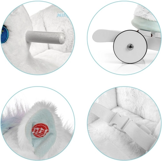 Kuschelweicher Plüsch und interaktive Ohren