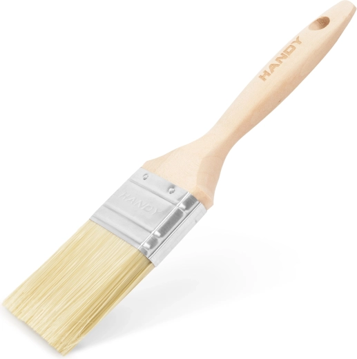 Flacher Malerpinsel mit Holzgriff 63 mm