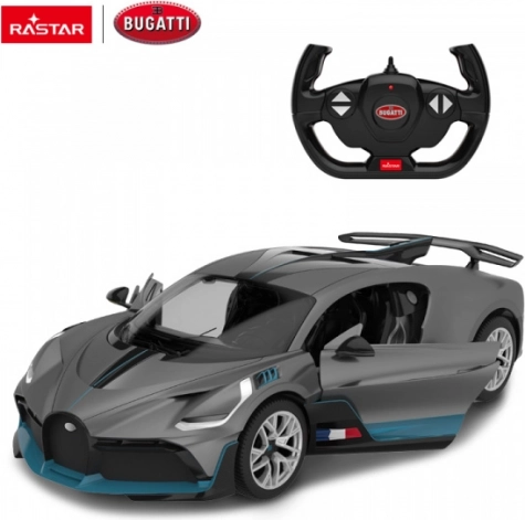 Bugatti Divo silbernes RC-Auto 1:14 von Rastar