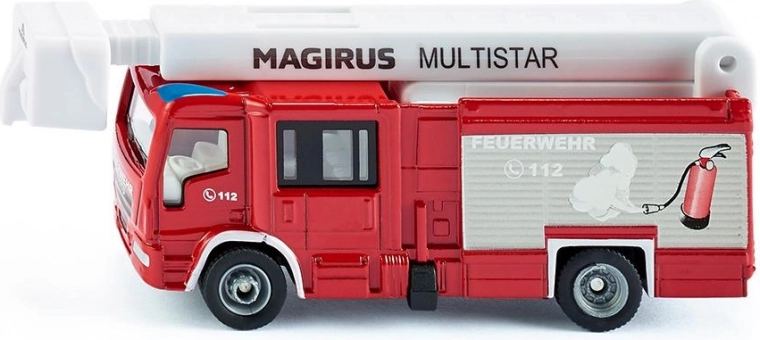 Siku Super Feuerwehrfahrzeug MAGIRUS MULTISTAR mit Teleskoparm 1:87