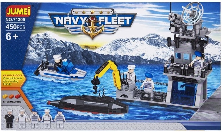 Bausatz Jumei Navy Fleet – Marine 450 Teile