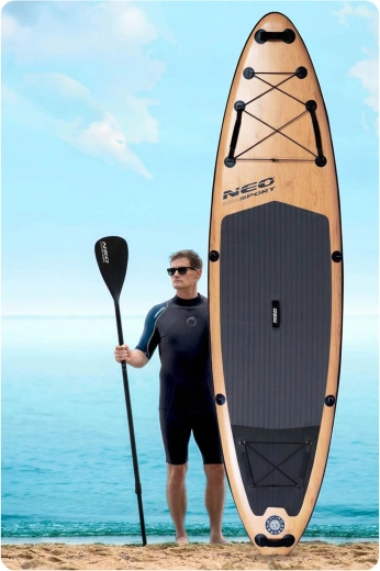 Stabiles Board mit rutschfester EVA-Standfläche