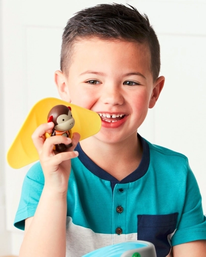 Bewegliche Figur des Äffchens Marshall