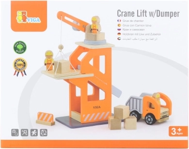 Viga Holzbaustelle – Kran