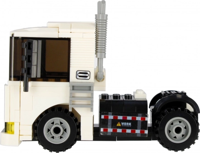 Realistischer Stadt-Lkw mit Details