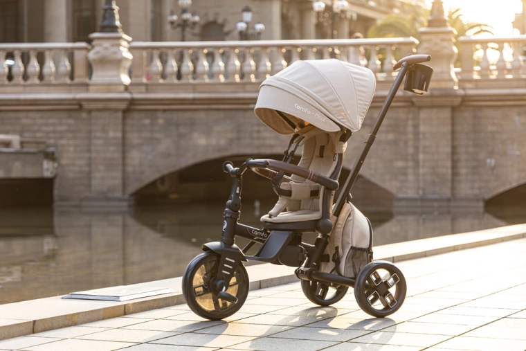 Sichere und stabile Fahrt mit Sonnenschutz
