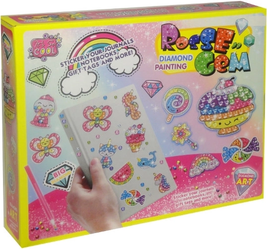 Kreatives Diamant-Mosaik – Sticker-Set