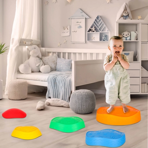 Stabiler Tritt dank rutschhemmender Auflagen