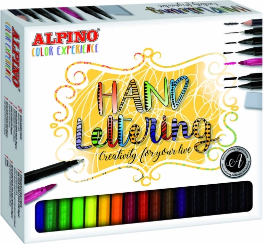 Set für Kalligraphie und Zeichnen Alpino Color Experience