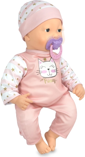 Rosa Outfit mit Schnuller