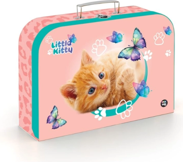 Kinder-Laminoköfferchen 34 cm – Katze