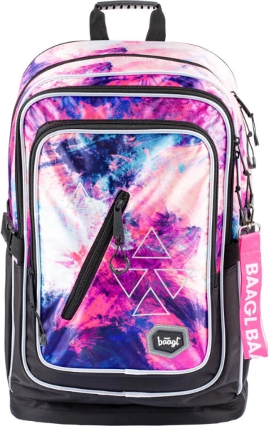 Schulrucksack Baagl Cubic Abstract