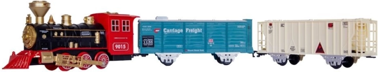 Rundstrecke aus 8 Teilen und 2 Waggons