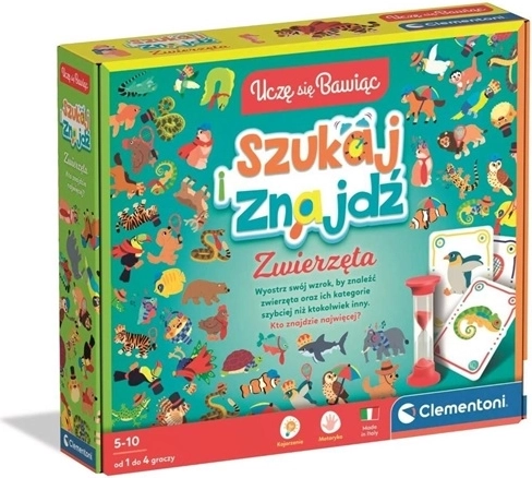 Clementoni Ich lerne spielend – Tiere (Schau und benenne … Tiere)