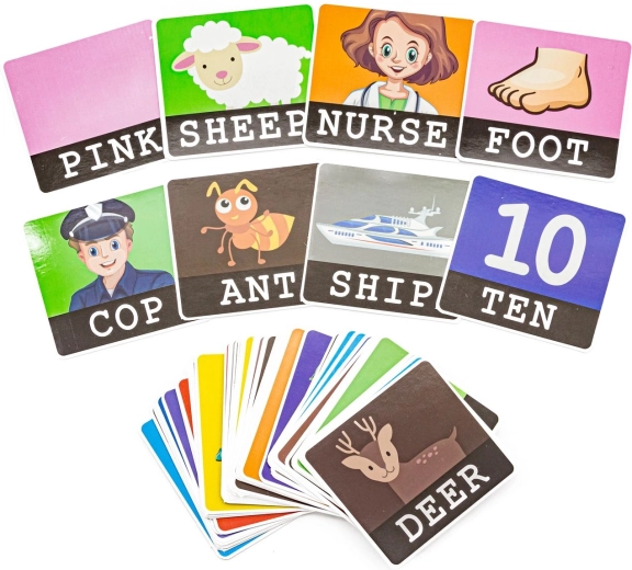 120 Bildkarten auch als „Flashcards“