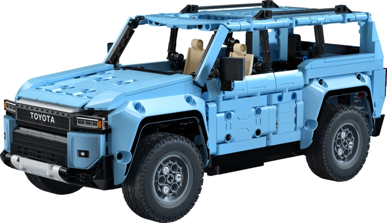 Realistisches Design des Toyota Land Cruiser Prado