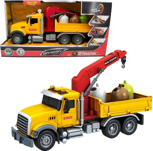 Städtisches Müllfahrzeug für getrennte Abfälle 1:14