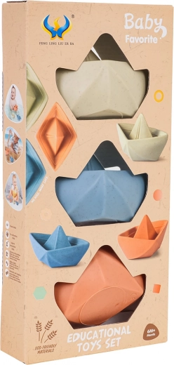 ökologisches Set mit Badebötchen für Kinder