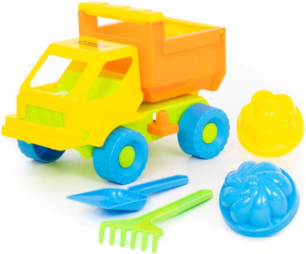 Komplettes Werkzeug und Förmchen