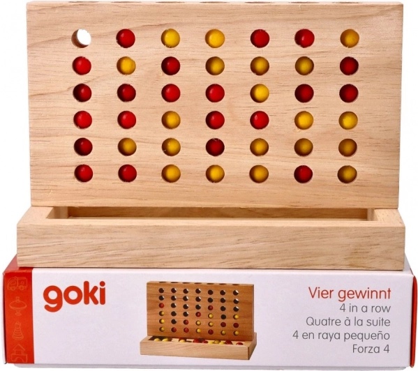 Goki Holzspiel Vier in einer Reihe