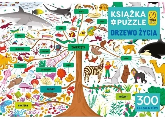 Buch und Puzzle: Baum des Lebens 300 Teile