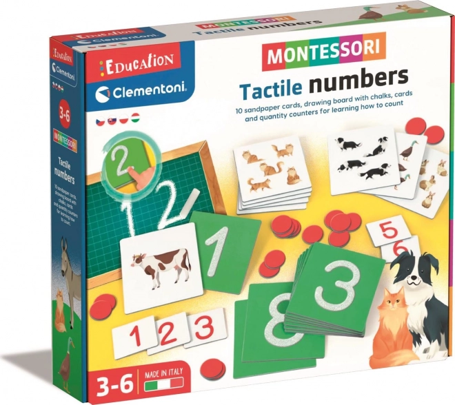 Montessori Taktile Zahlen Clementoni