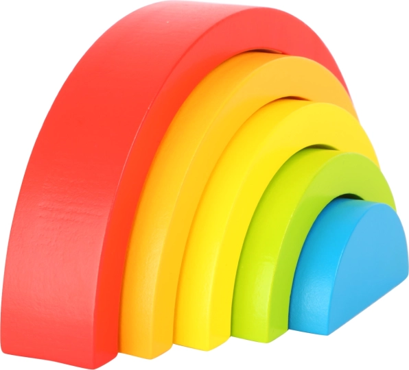 Holz Stapelbarer Regenbogen für Kinder