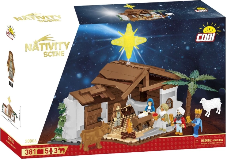 COBI Krippenszene (Weihnachtskrippe) – Bausatz