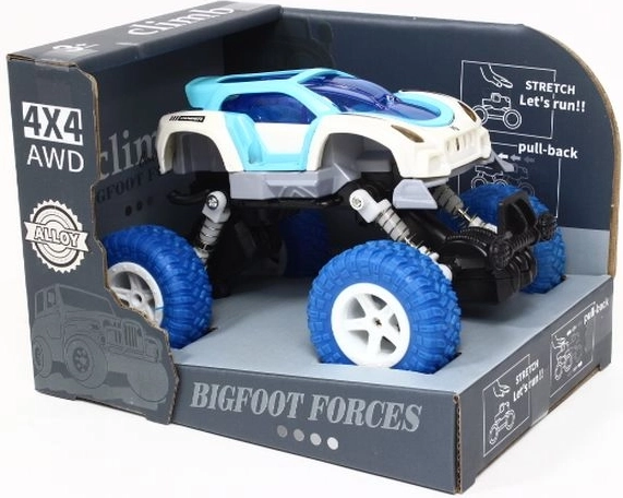 Metall-Geländewagen 4×4 mit Federung