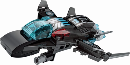Qman Shadow Pulse Combat Vehicle – Frachtflugzeug Falcon Mini-Bauset