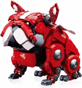 Sluban mechanischer roter Bulldog