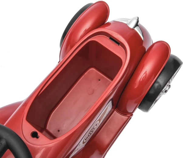 Stauraum unter dem Sattel