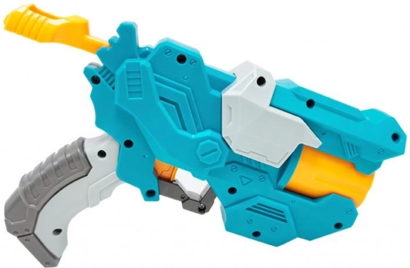 MAC TOYS Schaumstoffpistole mit Zielscheiben-Set