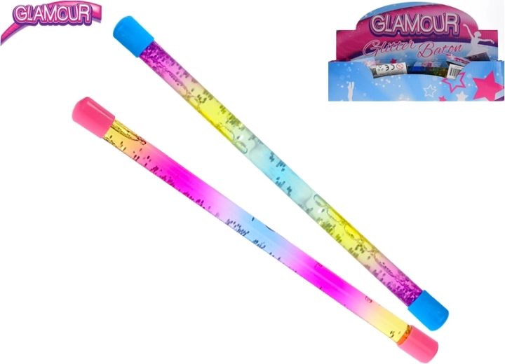 Glitzernde Zauberstab für Cheerleader 31 cm