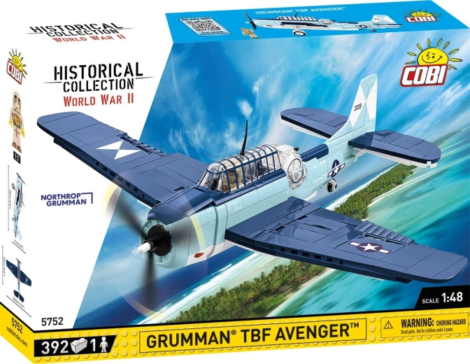 Cobi Zweiter Weltkrieg Grumman TBF Avenger 1:48 (392 Teile)