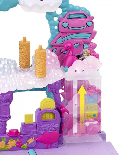 Wolkenaufzug, Bürsten und Blütenrutsche