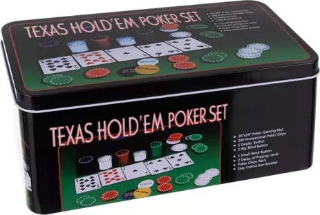 Komplette Ausstattung für Texas Hold'em