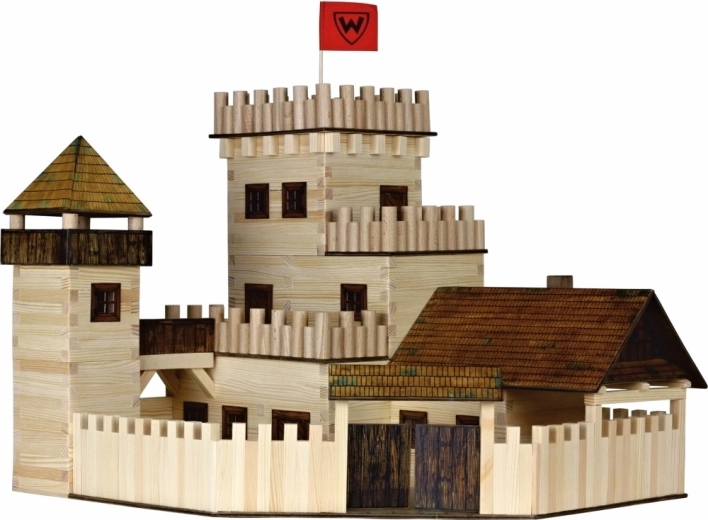 Walachia Holz-Klebe-Bausatz Burg