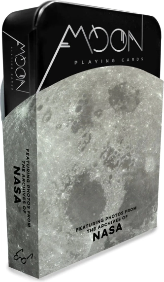 Weltraumspielkarten Mond von Chronicle Books