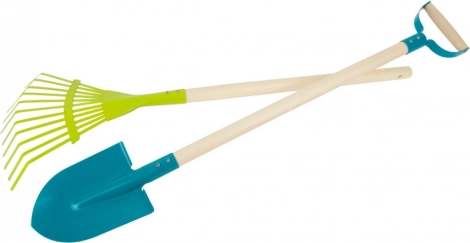 Small Foot Kindergartenset – Spaten und Harke