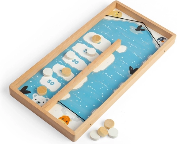 Bigjigs Toys Holz-Puckspiel