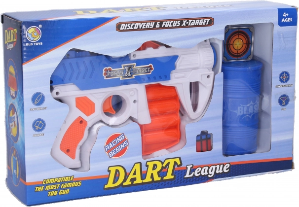 Pistole mit Schaumstoffgeschossen